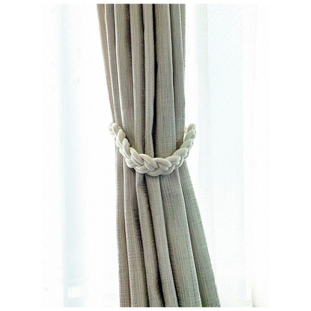 おしゃれな装飾カーテンタッセル マグネットタッセル 1本 約47cm 綿 マグネット カーテン止め カーテン留め