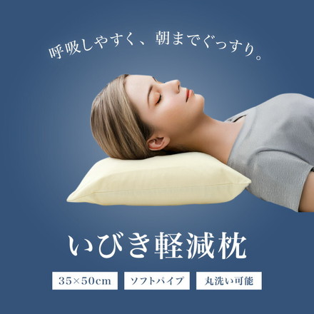 ギフト仕様 いびき軽減枕 パイプ 高さ調節可能 パイプ枕