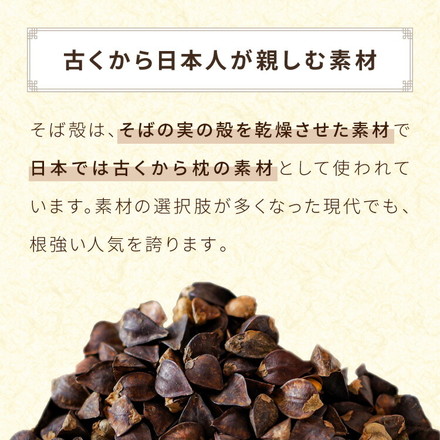 国産そば殻枕 35×50cm ホテル仕様 頸椎安定型 綿100%枕カバー付き そばがら 枕 マクラ まくら そばまくら ホテル仕様