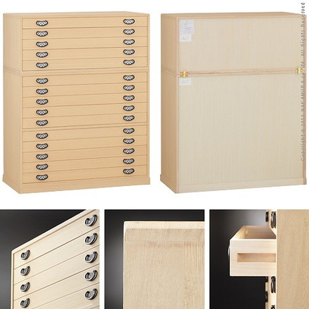 日本製 完成品 桐 幅99 桐たんす 15段 琴月 きんげつ 着物 収納 国産 桐タンス 和室 チェスト