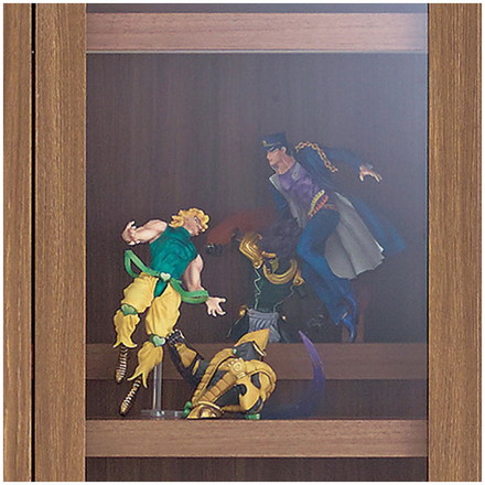 フナモコ ガラスシェルフ VCG-75 ギャンビットウォール グレージュ ブラウン 木目 シェルフ 棚 収納 家具