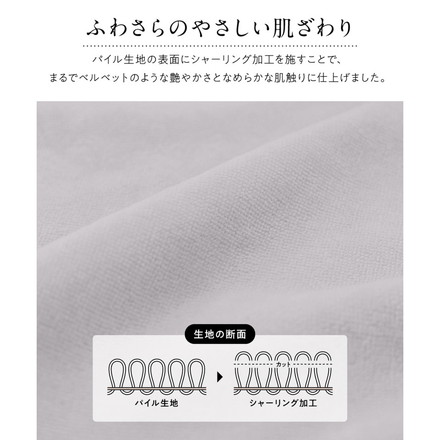 mofua ダブル BOXシーツ 綿100% 丸洗い 夏でも冬でもふわさら敷きパッド一体型BOXシーツ(抗菌防臭) ブルー