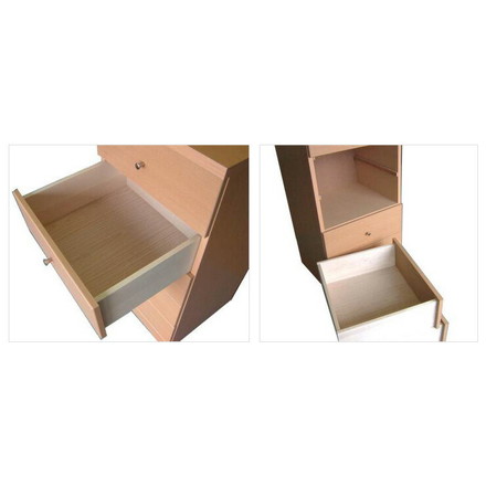 完成品 木製 チェスト 幅44×奥行41×高さ104.5cm 六段 日本製 国産 6段 収納 棚 隙間 収納 整理