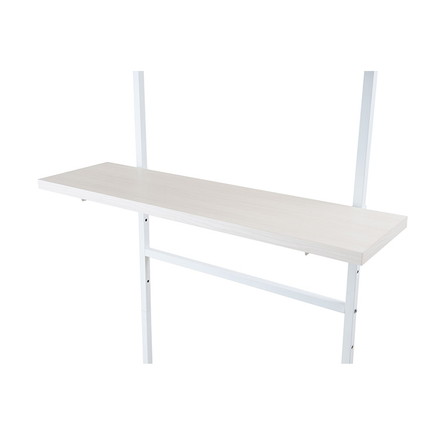 別売りハンガー棚 幅89.5cm 取付金具セット ホワイトウォッシュ 本体別売り オープンラック 壁面ラック 棚