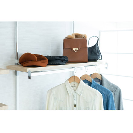 別売りハンガー棚 幅89.5cm 取付金具セット マリンナチュラル 本体別売り オープンラック 壁面ラック 棚