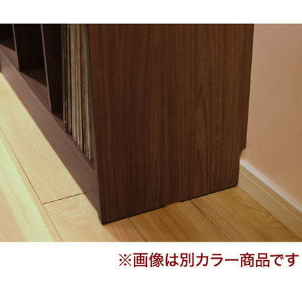 レコードディスプレイラック 木目ナチュラル レコード ジャケット ディスプレイ 約420枚収納 幅103cm ガラス