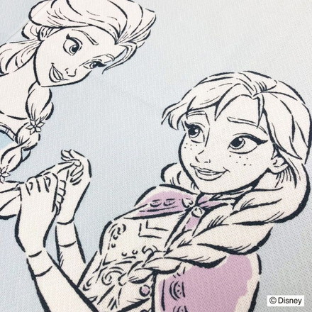 ディズニー のれん アナと雪の女王 アナ雪 間仕切り 目隠し 仕切り 玄関 インテリア 雑貨 キャラクター