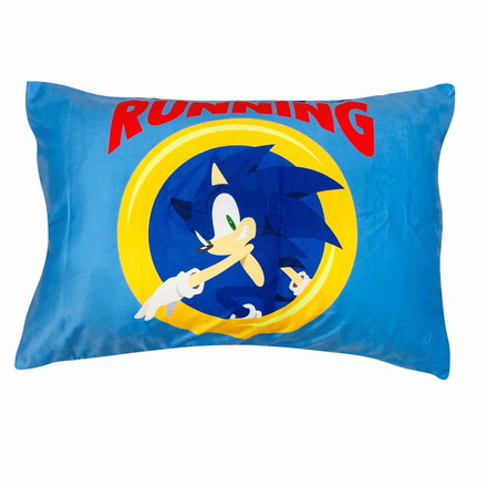 枕カバー ソニック まくら 枕ケース ピロー ピローケース モリシタ ぬいぐるみ フィギュア セガ