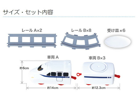 回転寿司トレイン 全長158 受け皿6枚 組み立て簡単 電池式 ホームパーティー おもちゃ 玩具 回転すし 新幹線