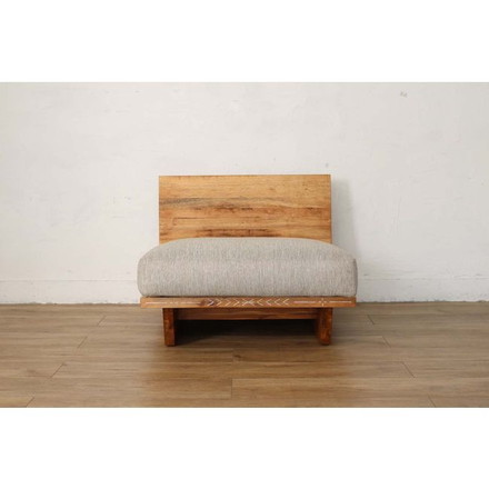 ソファ 木製 1人掛け 一人掛け 1P 1人用 一人用 クッション カジュアルハワイアン ソファー