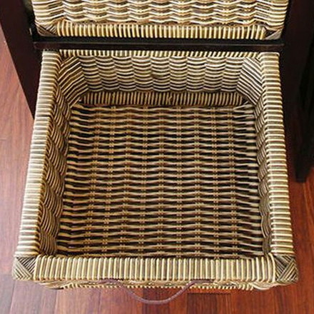 アジアンチェスト スリム 籐家具 チェスト 籐 アンティーク モダン 寝室 玄関 電話台 収納 引き出し 小物 整理