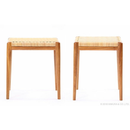 家具 インテリア チェア 椅子 イス いす スツール 腰掛け チーク 木製 ラタン 籐 ナチュラル デザイン