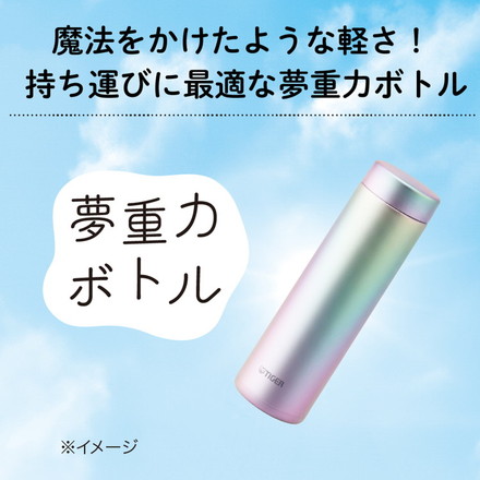 タイガー魔法瓶 TIGER 真空断熱ボトル ステンレスボトル マグボトル 水筒 0.5L MKR-V050CA フォーンベージュ 軽量 夢重力ボトル ワンプッシュ 保冷保温 パッキン一体 食洗器 スポーツドリンク対応