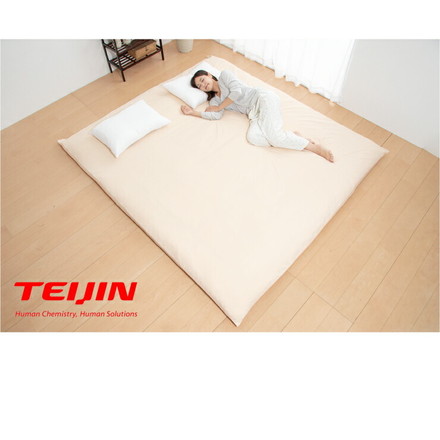 ファミリー 敷布団 カバー2枚付 220x200cm テイジン 帝人 マイティトップ 敷き布団 カバー付き 布団 家族