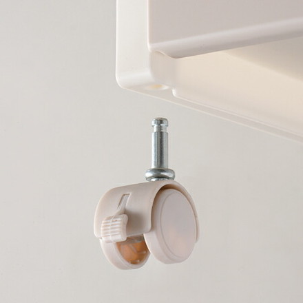 プロフィックス ルームラック専用 差し込み式キャスター ストッパー付き