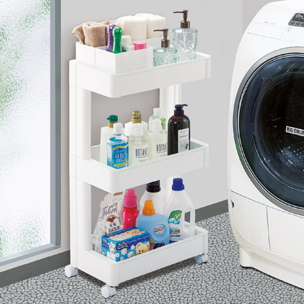 不動技研 キッチン収納 スマートワゴン Fit W250 3段 F2593