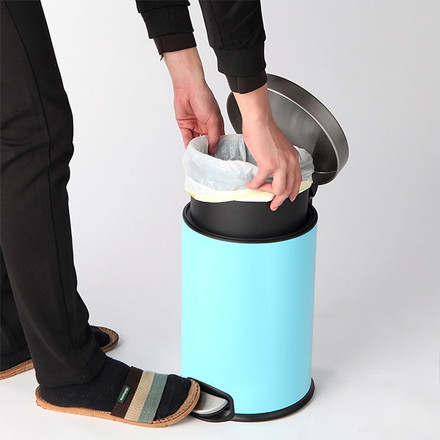 オーパス JAVA Effie ペダルビン ステンレス ゴミ箱 12L MT