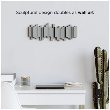 umbra アンブラ フック 5連 スティックマルチフック ウォールハンガー ハンバー コート バッグ オブジェ