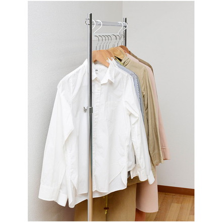 ハンガーラック ナナメ掛け用ハンガー 2個入り 日本製 衣類収納 収納 奥行き スリム 衣類ハンガー 省スペース