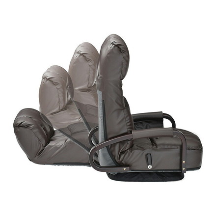 フロアチェア PVC 回転 リクライニング パーソナル リクライニング 椅子 リビング 北欧