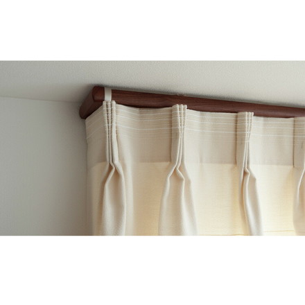 TOSO 天井付け カーテンレール ダブル 2m トーソー レガートプリモ Mキャップ 木目調 ブラケット付き 部品付き アッシュグレイン