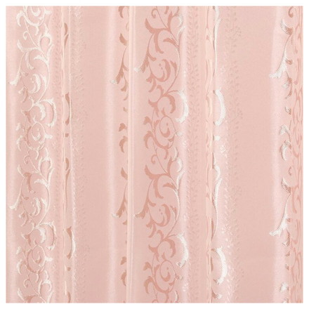 エレガント カーテン ドレープカーテン 唐草柄 3級遮光 遮光カーテン ウォッシャブル 洗える 多サイズ グリーン 幅100cm×丈178cm2枚組