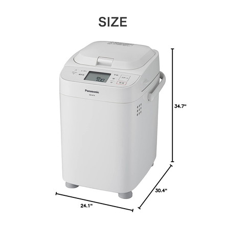 パナソニック ホームベーカリー 1斤タイプ ホワイト SD-MT4-W 匠技ブレッド Wセンシング発酵