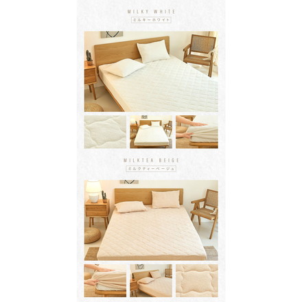 ボックスシーツ 綿100% シングル セミダブル ダブル パイル地 抗菌 防臭 洗える 低ホルム おしゃれ かわいい ミルキーホワイト シングル