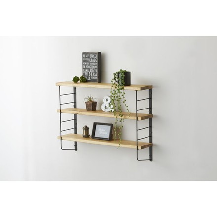 L型シェルフフレーム6 黒 WFK-36 平安伸銅工業