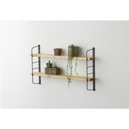 ショートシェルフフレーム4 黒 WFK-44 平安伸銅工業