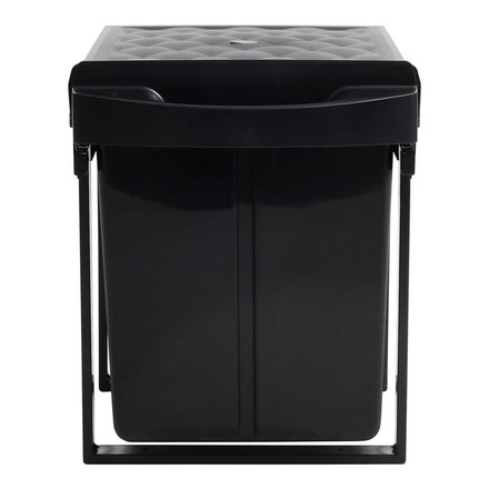 vidaXL キッチン食器棚引き出し式 リサイクルごみ箱 ソフトクローズ 48