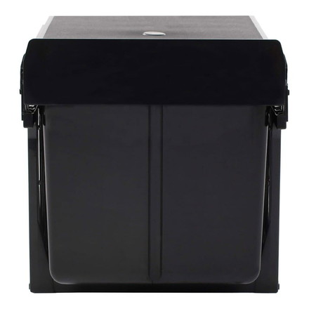 vidaXL キッチン食器棚引き出し式 リサイクルごみ箱 ソフトクローズ