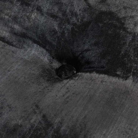 vidaXL 丸型プーフ ベルベット 40x20cm アントラシート家具 フットレスト