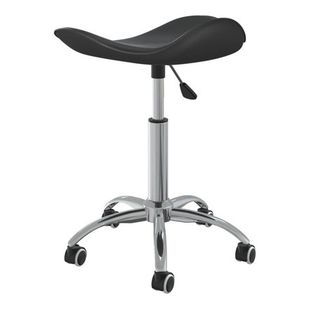 vidaXL サロンスパスツール ブラック 合成皮革製ビジネス&工業用美容・化粧品業界サロンチェア