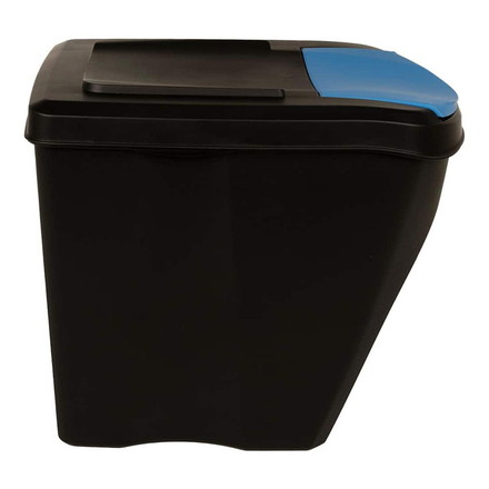 vidaXL 積み重ね可能 ゴミ箱 4点 アントラシート 100Lホーム&ガーデン家事用品ごみ入れごみ箱