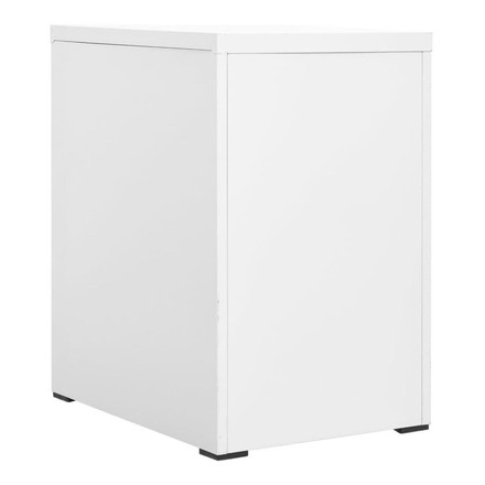 vidaXL ファイルキャビネット ホワイト 46x62x72.5cm