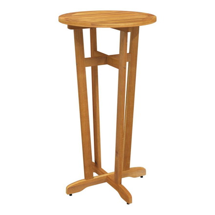 vidaXL バーセット3点 アカシア無垢材 家具 アウトドア家具 屋外家具セット