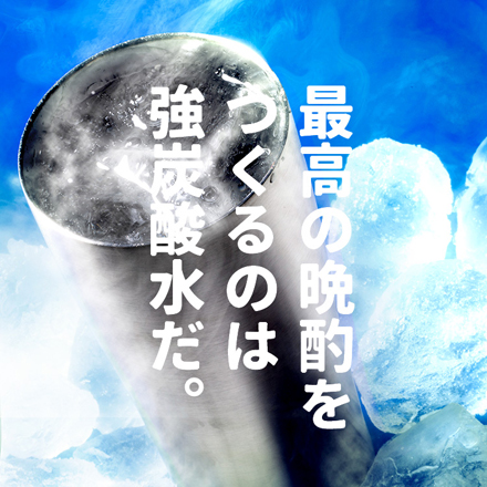 アイリスフーズ 富士山の強炭酸水 ラベルレス 500ml×24本