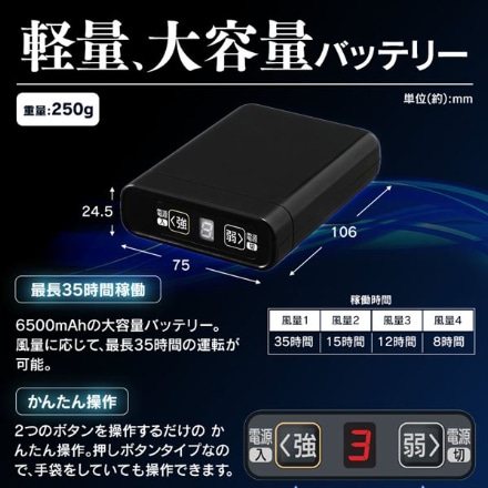アイリスオーヤマ クールウェアPROバッテリーセット CLIB-1