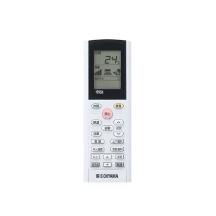 アイリスオーヤマ ルームエアコン 2.2kW スタンダード IHF-2209G（室内機） IHR2209G（室外機） ホワイト 商品発送のみ