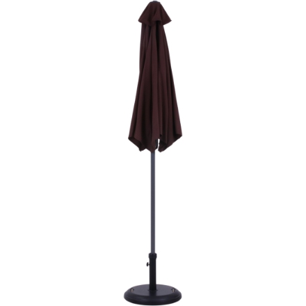 アルミパラソル ２４０cm ブラウン