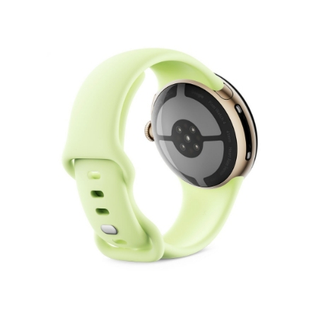 Pixel Watch 4 41mm GA06002-US [Champagne Gold アルミケース/Lemongrass アクティブ バンド]