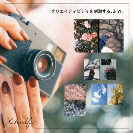 デジタルカメラ フジフイルム X half シルバー X-HF1-S JP