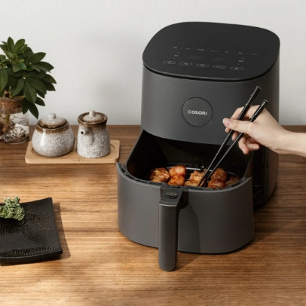 調理家電 コソリ PRO LE 4.7L ノンフライヤー L501 Combo CAF-L501-KJPR グレー