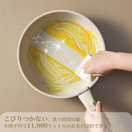 調理器具 CAROTE カローテ フライパン セット 16点 グレージュ