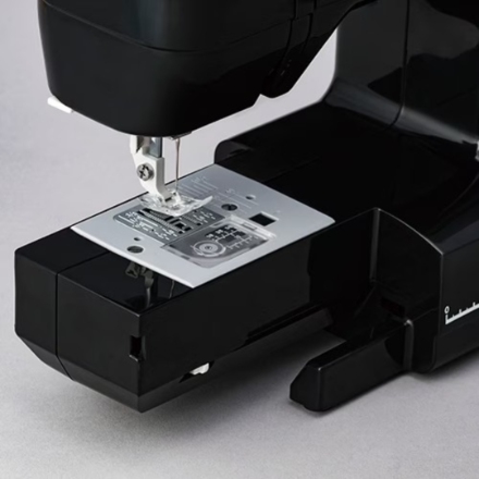 電動ミシン ジャノメ フットコントローラー付 JN508DX-2B ブラック