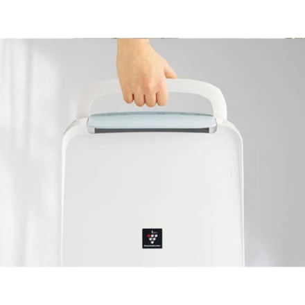 衣類乾燥除湿機 シャープ コンプレッサー方式 /木造9畳まで /鉄筋18畳まで CV-T71-W ホワイト