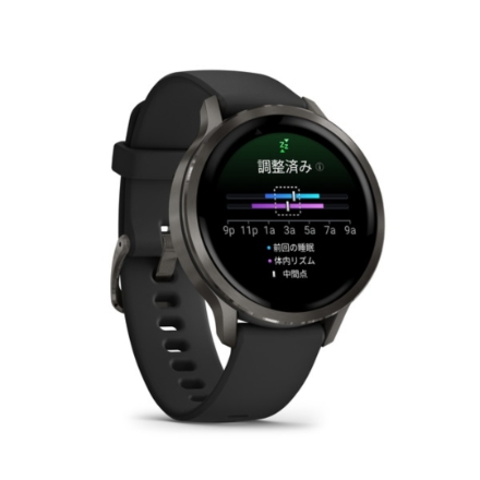 スマートウォッチ ガーミンVenu 4 41mm 010-03013-32 Slate/Black