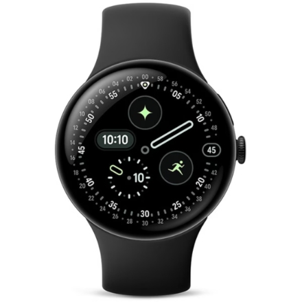 【勝間家電掲載】Google Pixel Watch 4 45mm GA09962-US Matte Black