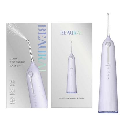 電動歯ブラシ I-ne BEAURAL ウルトラファインバブルウォッシャー BEA24101VI バイオレット